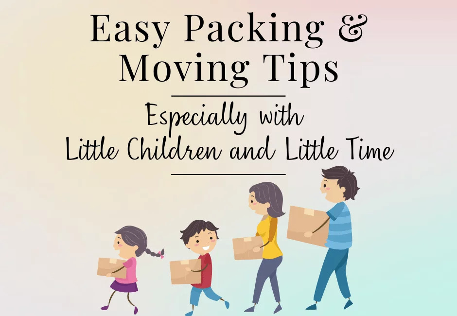 Packing for kids, Packing tips for kids, Packing toys for children, Moving with children